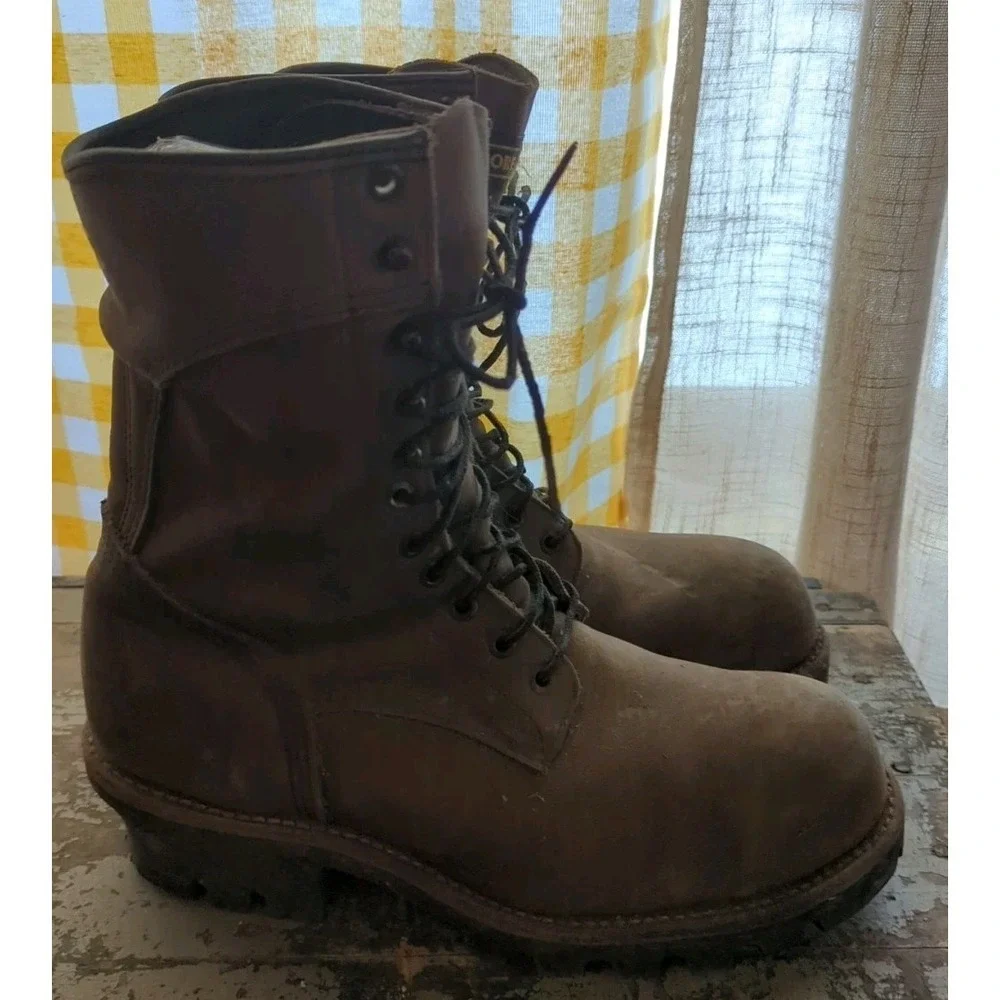 Red Wing Loggermax 2292 Steel Toe Size 10 Boots Mens  Leather Gore-Tex‎ Work